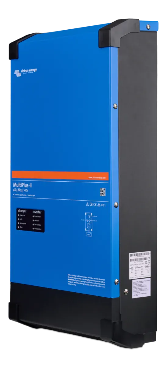 Victron MultiPlus-II 48/6k5/100-50 230V – widok obudowy z przodu i z boku